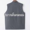 Chinese Style Autumn Winter Cotton Waistcoat Vest Men's Tang Costume Vest Outerwear Sleeveless Jacket; Black